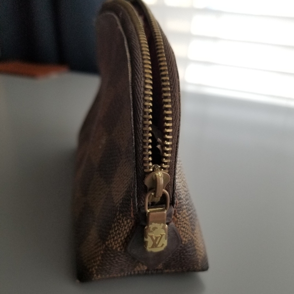 Louis Vuitton Vintage Makeup pouch Damier ebene print - Picture 15 of 16